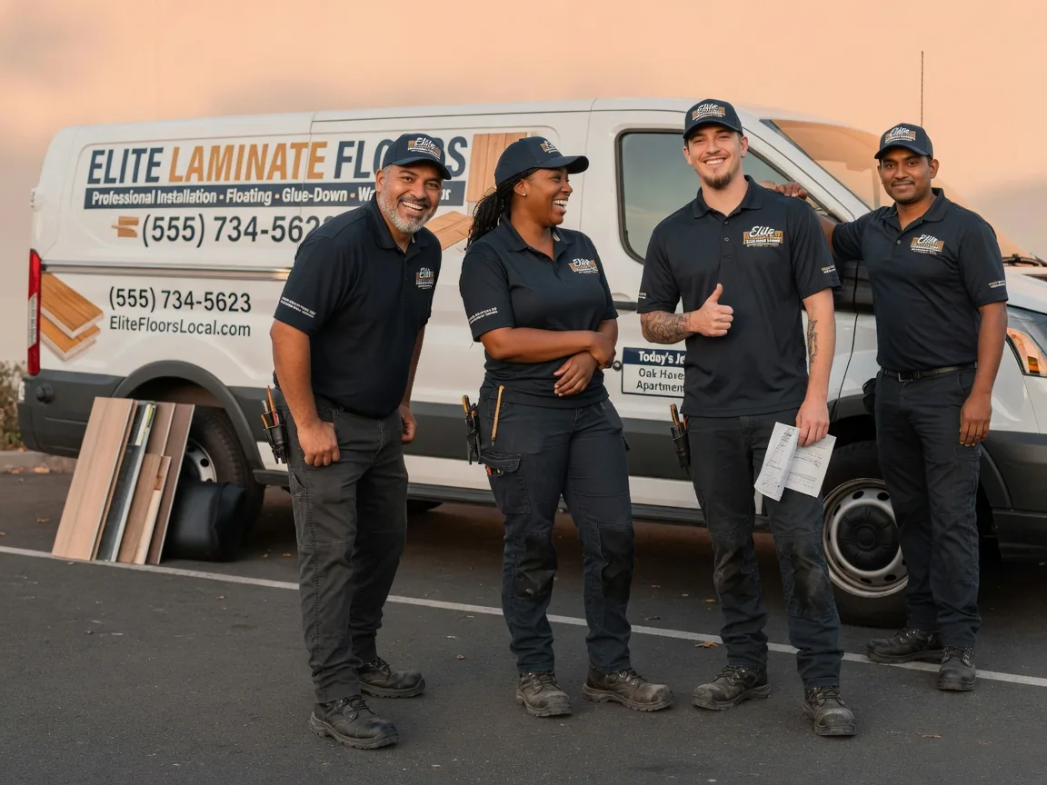 Laminate flooring installation company in Mio, MI